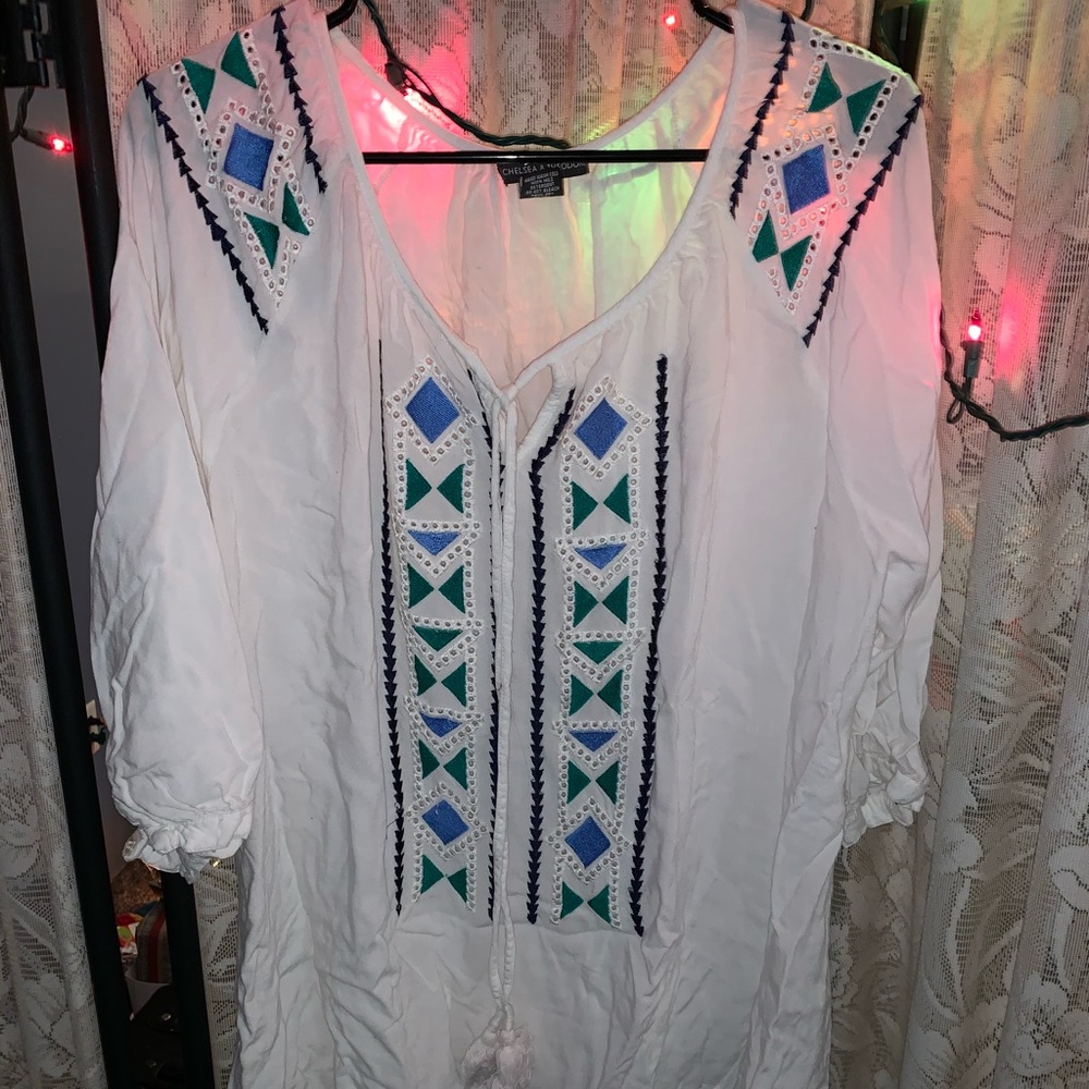 Quarter sleeve T-shirt